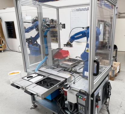 Automationvest 1502 Hotmelt PakkeRobot