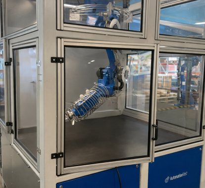 Vandskaeringsrobot